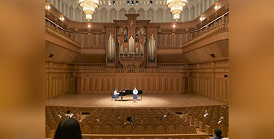 プリマヴェーラ声楽コンコルソの様子