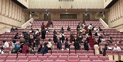 プリマヴェーラ声楽コンコルソの様子