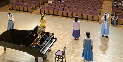 プリマヴェーラ声楽コンコルソの様子