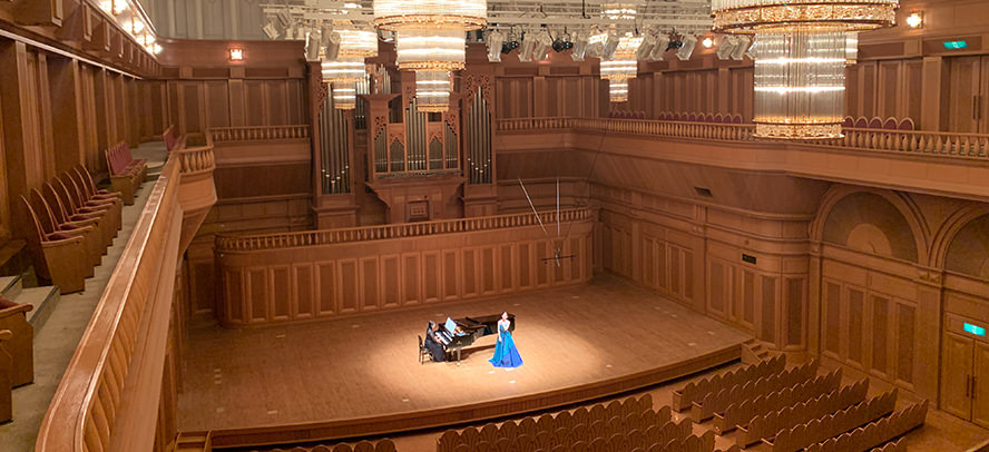 国際声楽コンクール東京の様子