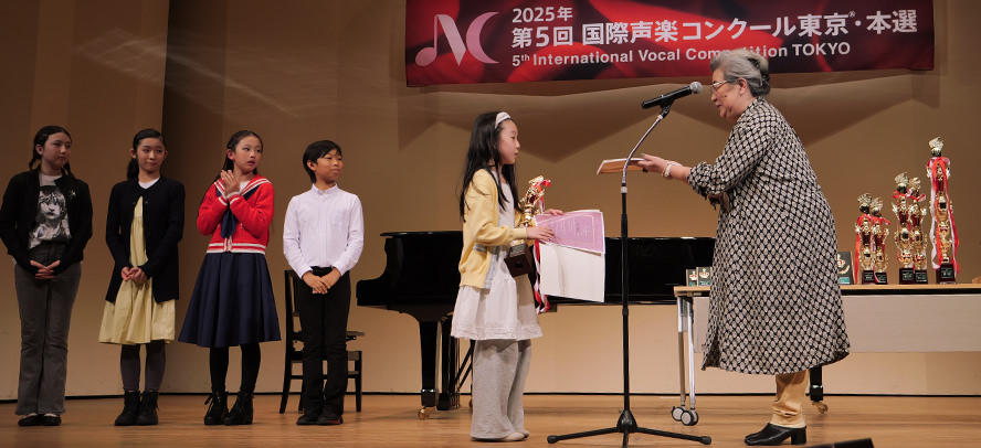 国際声楽コンクール東京の様子
