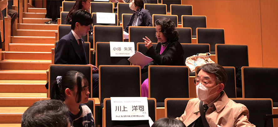 国際声楽コンクール東京の様子